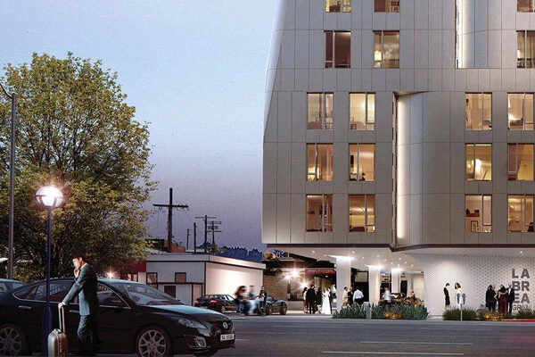 1040 La Brea Avenue Hotel Categorical Exemption image